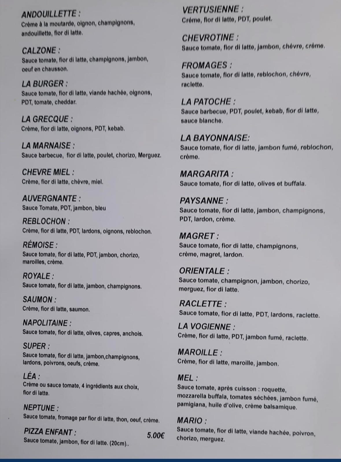 Pat&rsquo;Patoche : pizzas du samedi début le 7 mars